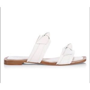 Alexandre Birman Clarita Knot Padded 100 Leather Sandals